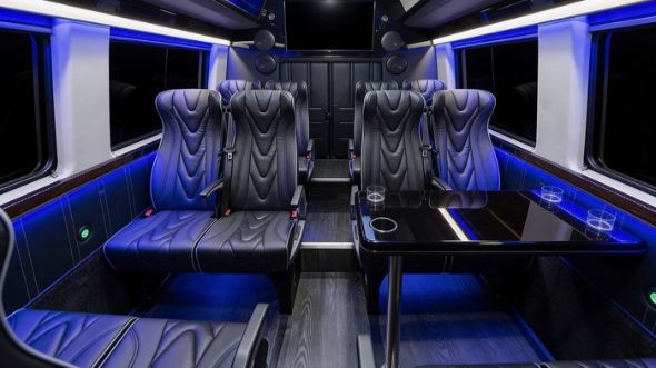 20 passenger sprinter van inside plano