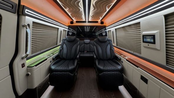 8 passenger sprinter van interior frisco
