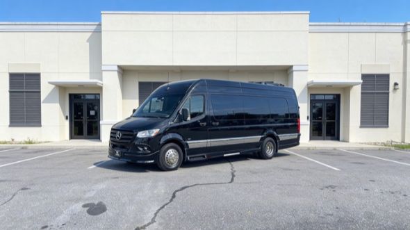 denton airport sprinter van service
