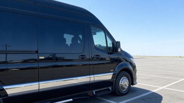 denton employee shuttle van service