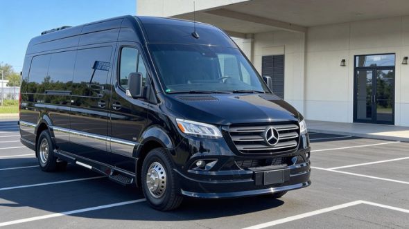 garland sporting event sprinter van rental
