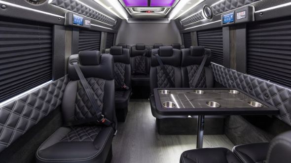 plano 15 passenger sprinter van interior