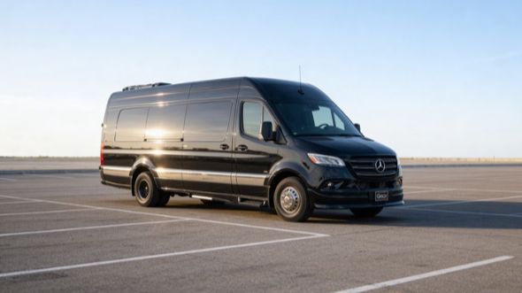 richardson sporting event sprinter van rental