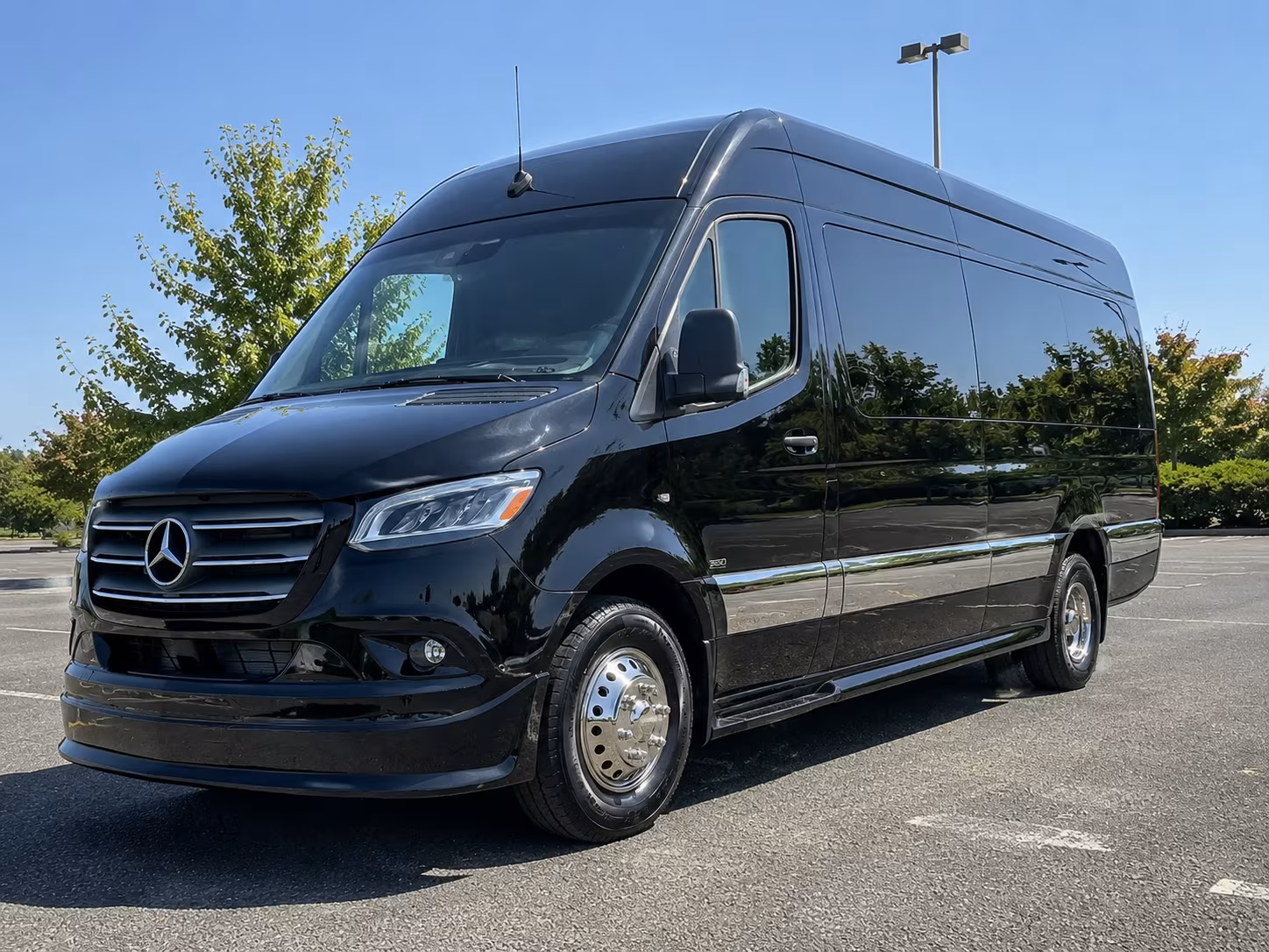 plano 18 passenger sprinter van