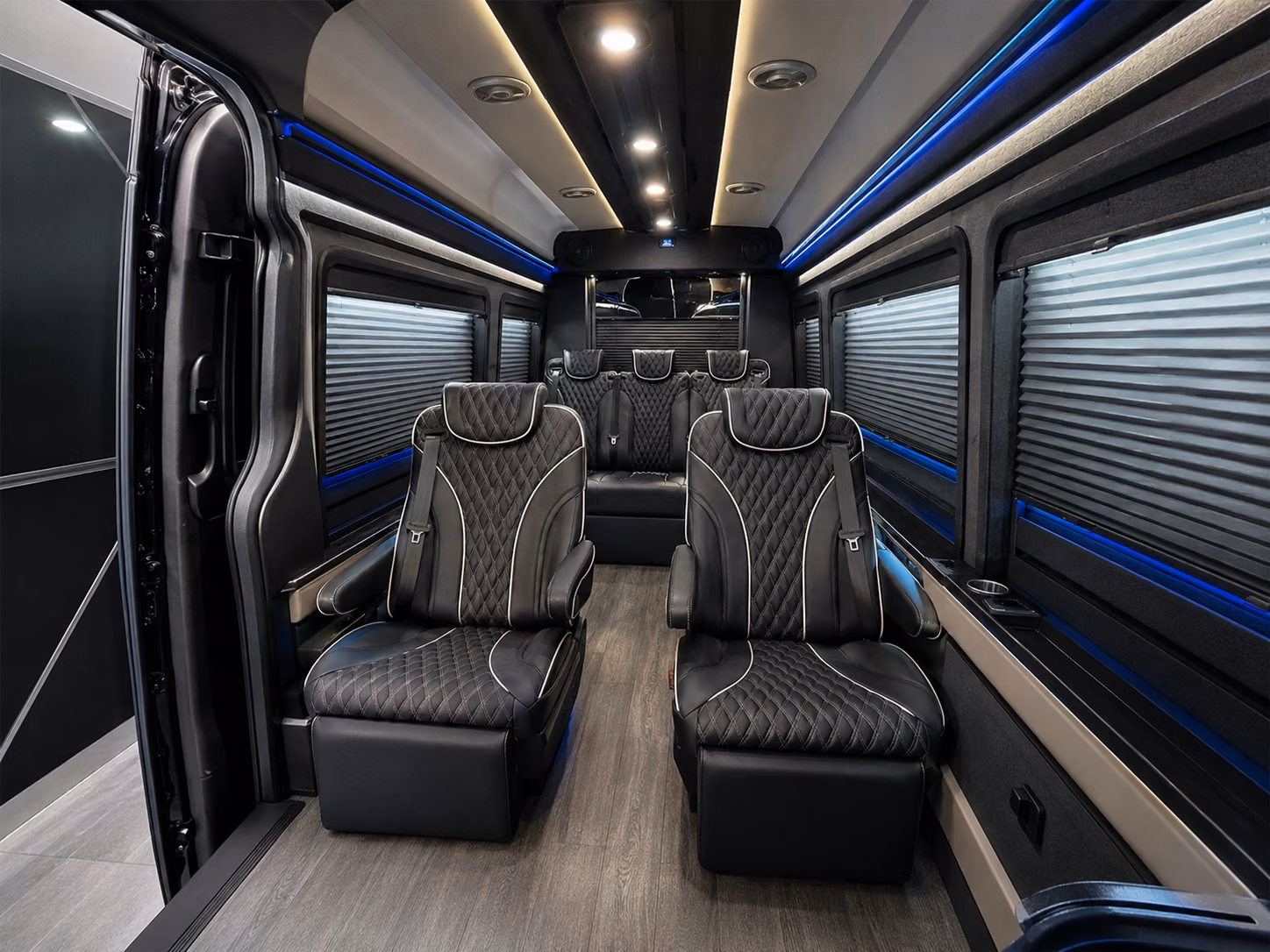 plano 8 passenger sprinter van inside