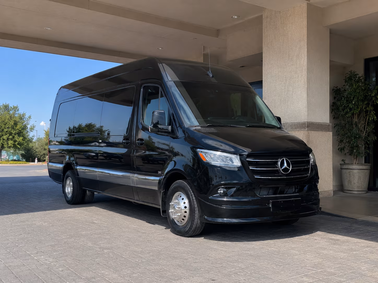 plano airport sprinter van service