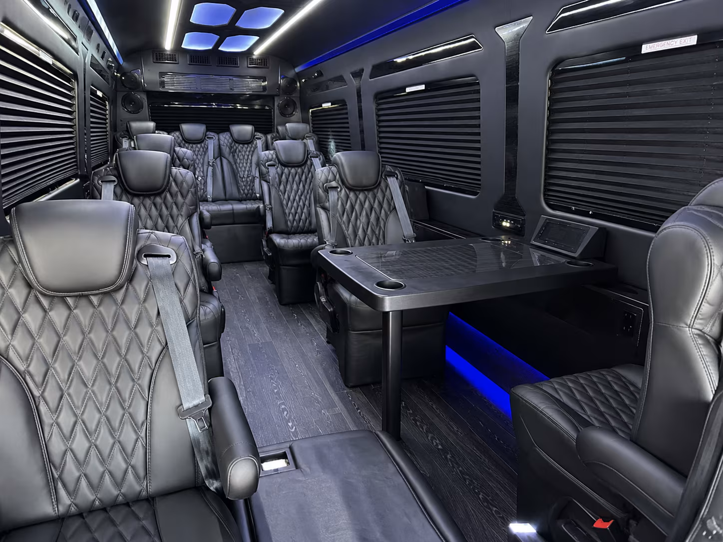 plano prom sprinter rental