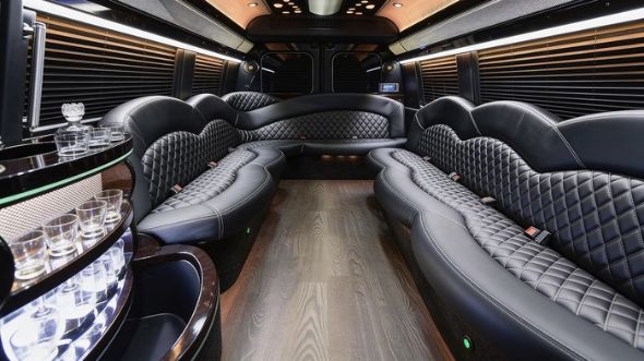 sprinter limousine inside plano